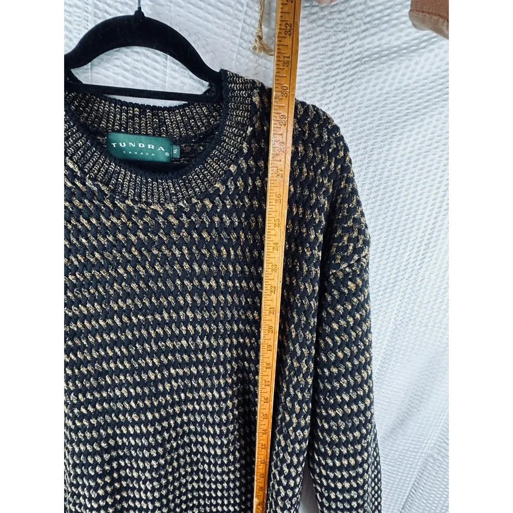 Vintage‎ Tundra Coogi Style Sweater Men's Pullover Crewneck Y2K size XL